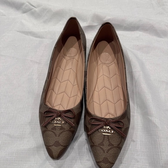 Coach Shoes - Coach Leather Flats